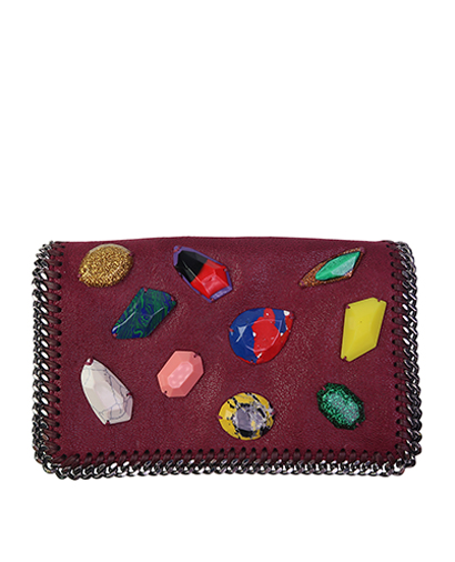 Embellished Falabella Crossbody, front view